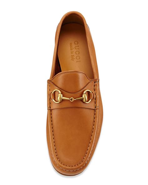 gucci brown loafers women's